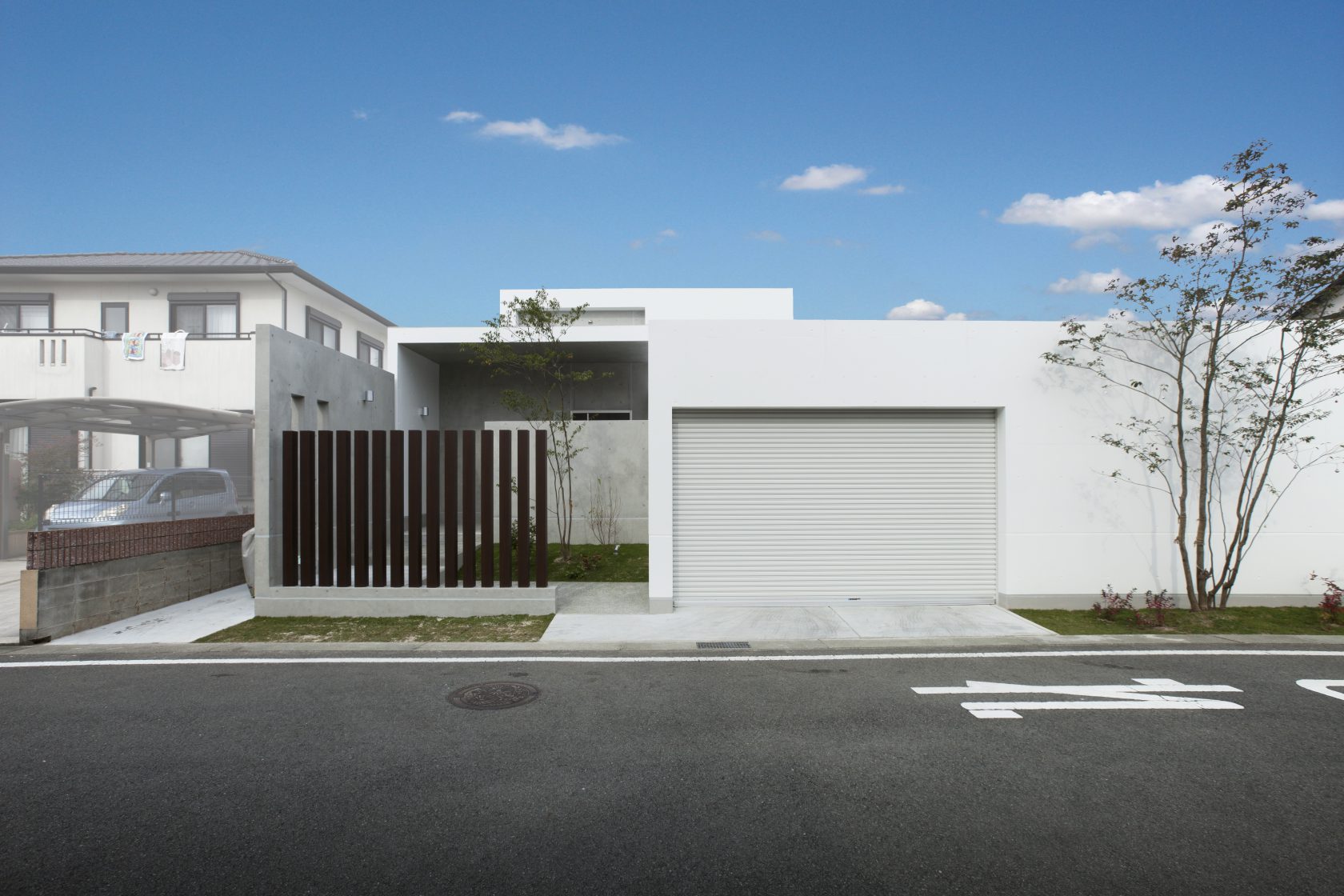 MOLSのどの部屋からも愛車が見える住まい実例写真