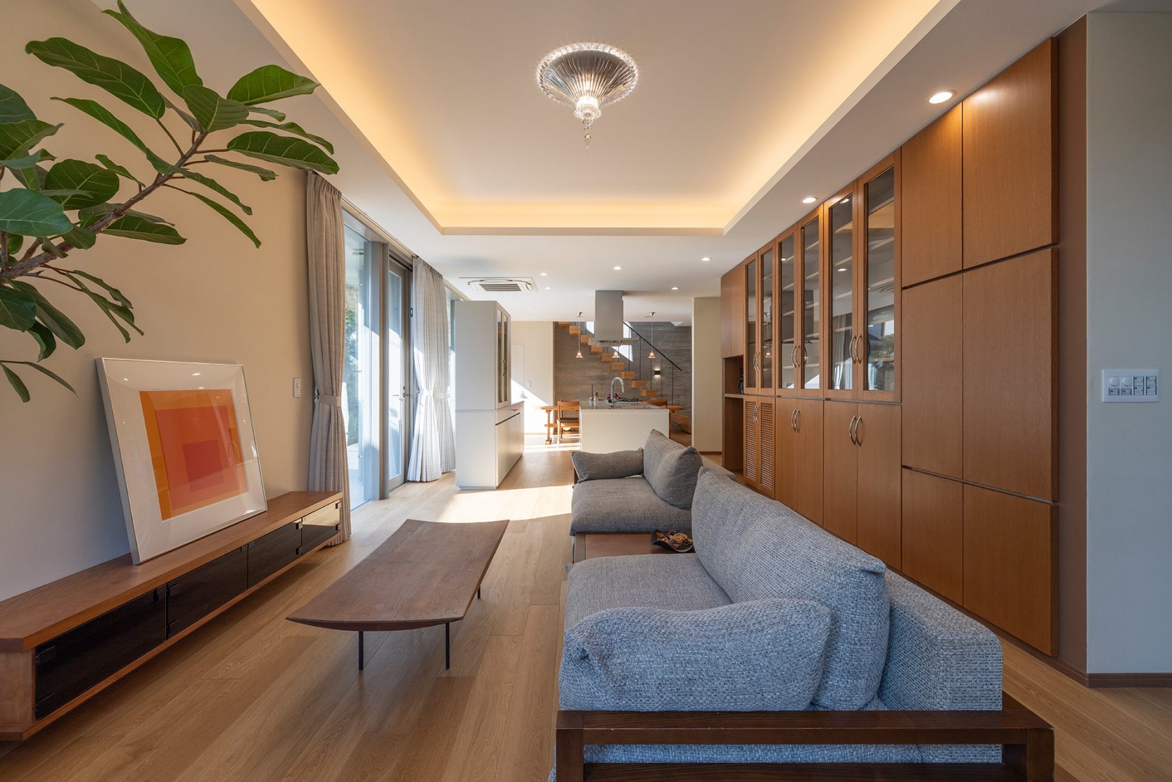 MOLSの暮らしをつなぎ、絆を育む二世帯住宅実例写真